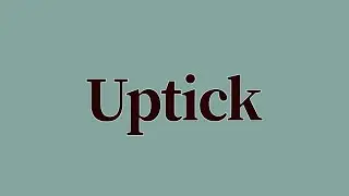 Uptick Meaning and Definition