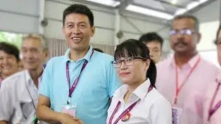 Balakong by-election: Voters line up an hour before polling starts