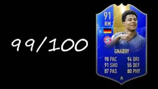 TOTS 91 Serge Gnabry FIFA 19 Player Review