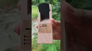 SUIZAN Kanna Japanese Wood Planer 😍 #woodworking #satisfyingvideo #diy #woodworkingtools