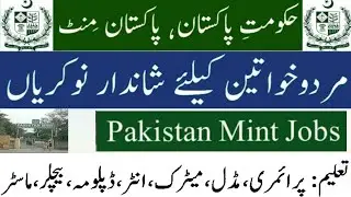 Government of Pakistan-Pakistan Mint Jobs 2021