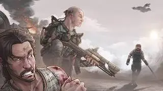 Elysium Fan Art Process Time-Lapse (Full Version)