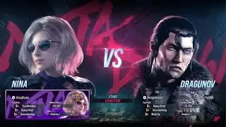 Tekken 8 KingShany (Nina) vs DemonKiller (Dragunov) Best of 3