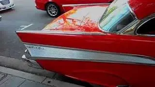 '57 Chevy with fender skirts and more