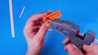 Let's Make a Thumb-Sized Mini Pistol! #DIY #Origami #Creative #MiniPistol