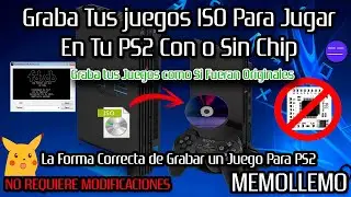 Grabar ISO en DVD para PS2 Sin Chip | FDVDB Patch la Forma Correcta de grabar un DVD |