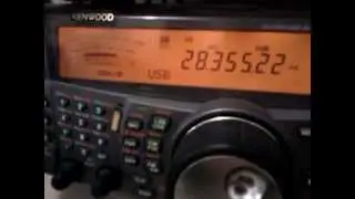 CQWW Phone 2012 - ZW5B on the 10 meter band.