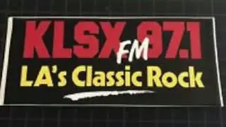 97.1 KLSX the Classic Rock station Los Angeles (1991). Jingles, djs and commercials.