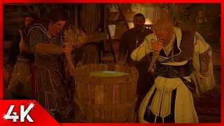 AC Valhalla Crossover stories Ending Party [PC 4K60]
