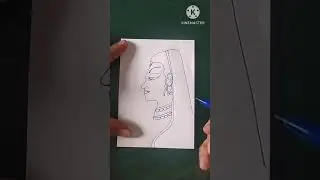 How to Draw A Lady Face, Bani thani ki Drawing, Bani Thani Ka Chitra Kaise Sikhenge