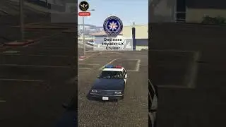 Declasse Impaler LX Police Cruiser | GTA 5 Online #gta #gtaonline #gtacars #lapd #shorts