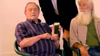Guy Williams teaches Tinder to old people