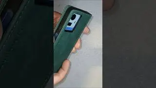 Protective book case for Cubot note 50. How does it look on the smartphone?