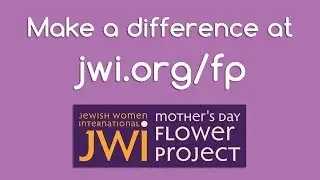 Mother's Day Flower Project - JWI