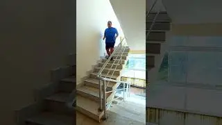 Day 45 🔥 1 Hour Stairs Walk Challenge Continues!#shorts #fitness #walking