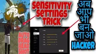 BEST CONTROL AND SENSITIVITY SETTINGS GAME PLAY.  #HATYAAREGAMING #freefire