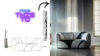 Transform your sketch to photorealistic product with Leonardo AI.