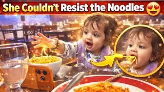 Family Dinner at Chinese Restaurant in canada 🇨🇦| Baby Reaction