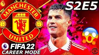 THE END OF *PRIME* RONALDO?!🤯🇵🇹 - FIFA 22 Manchester United Career Mode S2E5