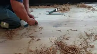 Hand Scraping & Hand Distressing - Olde Tyme Floor