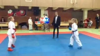 Kumitė Paulina Aleksiūnaitė (mėlynas diržas)