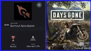 DAYS GONE : Burnout Apocalypse Trophy 🏆 | Achieved with Nitrous II (easy way)