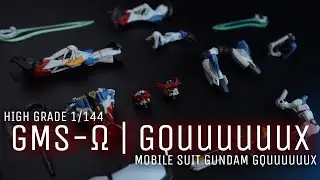 HG 1/144 GQuuuuuuX | Mobile Suit Gundam GQuuuuuuX | Speed Build | Model Kit | Bandai