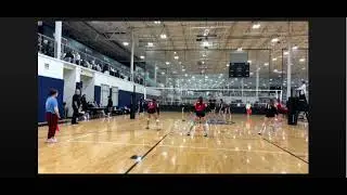 Cate Green #23 Setter - Black Rose VB Club - Jan 10 2026 PA Power League Tournament @ Spooky Nook