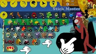 MAX UPGRADE KAI RIDER GIANT SPAWN 9999 UNIT FIGURES ZOMBIE DEATH | STICK WAR LEGACY | STICK MASTER
