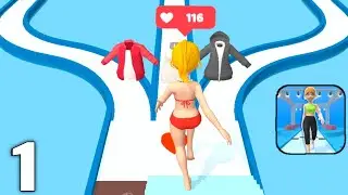 Project Runway 3D - Gameplay Walkthrough Part 1 All Levels 1-25 (Android & iOS)