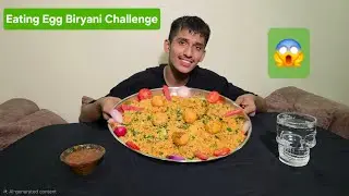 Eating Egg Biryani Challenge 😱 | Jignesh Makwana - Khatta Meetha Family.