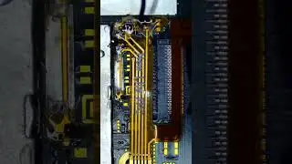Switch Lite Modchip Flex 2 Soldering  #electronicsrepair #moddedswitch #repair #switchmod