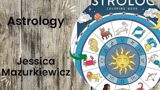 Astrology - Jessica Mazurkiewicz for Creative Haven //Colouring Book Flip Through