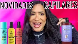 TESTANDO NOVOS PRODUTOS CAPILARES - KERASYS - DR PAW PAR - DENI DIAMOND