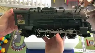 Набор для поезда Lionel 7-11191 Penn Flyer, работающий от батареек, готовый к запуску. Распаковка...