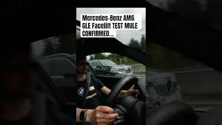 2026 Mercedes-Benz AMG GLE Facelift II Test Mule spotted on the German Autobahn [4k] #testmule #2026