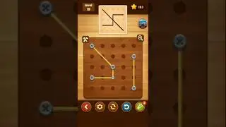 line puzzle string art Acacia level 19