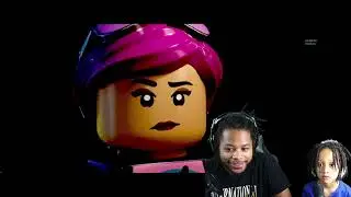 MY SON MADE ME PLAY LEGO FORTNITE!!!