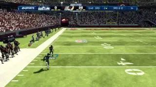 Madden 13 : RG3 98 Yard Touchdown Pass (Demo) (Amazing)