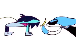KRIS, GET THE BANANA! | deltarune chapter 2 animation