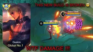 This gusion build is broken 🤯💀 | Gusion Insane damage Must try 🔥