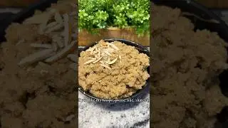Poppy seeds halwa - Posta dana halwa - Poppy seeds recipe - Halwa Recipe