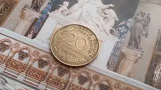 Super Rare this old coin and valuable 💰💰💰 20 Centimes 