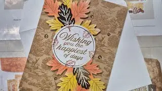 Сентябрь 2025 г. Альтернативное видео Paper Pumpkin №25 с участием Fall For Toile от Stampin'Up!