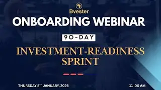 90-Day Investment Readiness Sprint - Onboarding