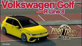 [ETS2] Volkswagen Golf 8 R Line [1.43]