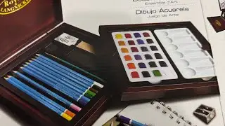Watercolor drawing essentials 45pc - Royal Langnickel review