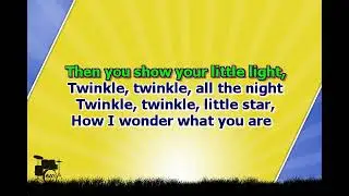 Karaoke for kids Twinkle twinkle little star fast key 3 with backing melody