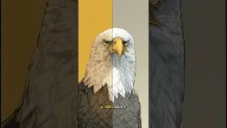 Bald eagle the national bird of US #animalshorts #baldeagle #us #birds #birdsfacts