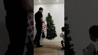 Christmas Tree Wall Vinyl Decal - Large Pine Ornaments Sticker Decoration For Living Kids Room